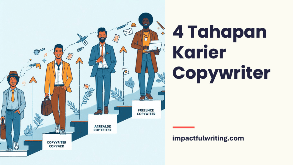 4 tahapan karier copywriter