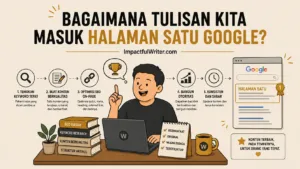 Authentic Content Writer 6/7: Bagaimana Tulisan Kita Masuk Halaman Satu Google?
