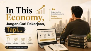 In This Economy, Jangan Cari Pekerjaan, Tapi…